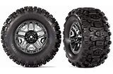 Maxx 2.8" Chrome Wheels & Belted Sledgehammer Tires (2)
