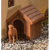 WALTHERS Dog & Kennel (Doghouse) -- Kit