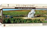 MASTER PIECES 1000-PIECE PUZZLE Yellowstone Old Faithful Panoramic