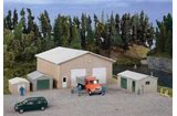 WALTHERS N Pole Barn and Sheds -- Kit