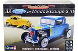 REVELL 1/25 1932 Ford 5-Window Coupe (2 in 1)