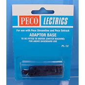 PECO HO/NTurnout Motor Adaptor Base with Over-Center Spring