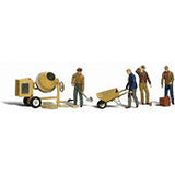 WOODLAND SCENICS O Figures: Masonry Workers