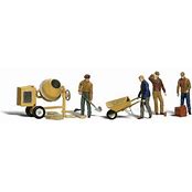 WOODLAND SCENICS O Figures: Masonry Workers