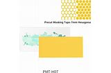 DSPIAE Shaped Precut Masking Tape: 7mm Hexagonal
