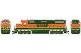 ATHEARN HO EMD GP39-2u, BNSF #2773 (DCC w/ Sound)