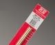 K&S 9/32" x 12" Round Brass Tube .014 Wall (1)