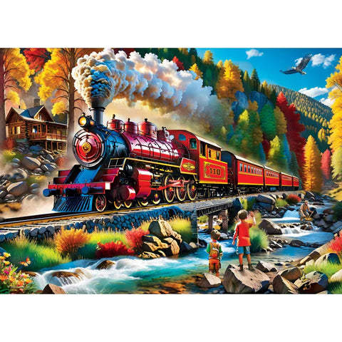 MASTER PIECES 1000-PIECE PUZZLE Fall Passage