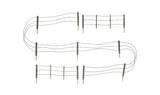 WOODLAND SCENICS HO Scenic: Barbed Wire Fence