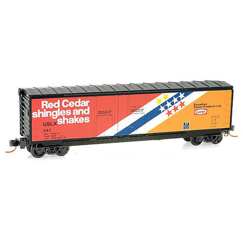 MICRO-TRAINS N Boxcar, 50' Plug Door, USLX #242
