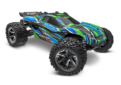 TRAXXAS RUSTLER VXL 4X4 BRUSHLESS HD GREEN
