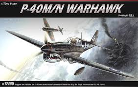 ACADEMY 1/72  P-40 M/N Warhawk