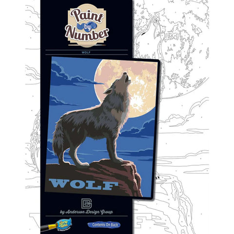 MASTER PIECES Wolf - Paint by Number