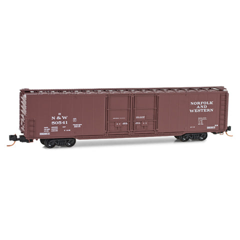 MICRO-TRAINS N Box Car, 60' Double Plug Doors, N&W #50541