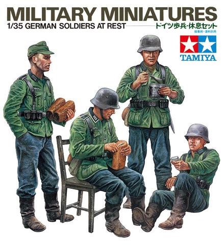 TAMIYA  German Soldiers At Rest