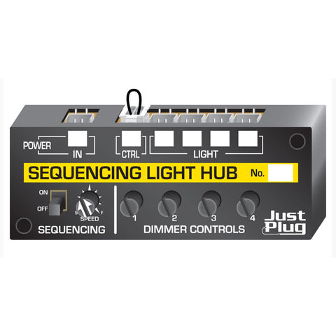 WOODLAND SCENICS Just Plug Sequencing Light Hub