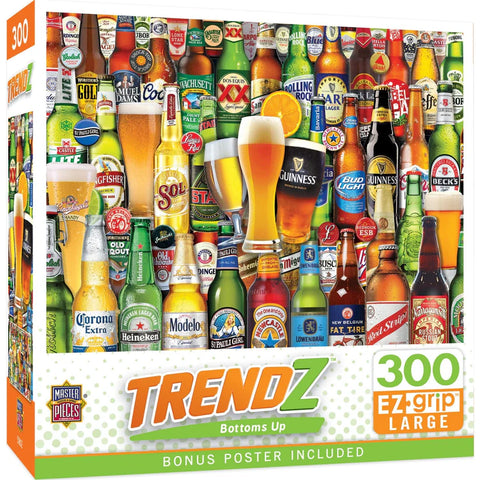MASTER PIECES 300-PIECE PUZZLE Bottoms Up
