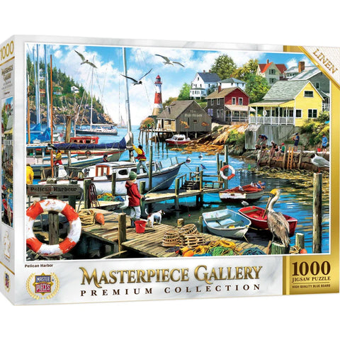 MASTERPIECES 1000PC Pelican Harbor