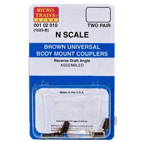 N UNIVERSAL BODY MOUNT COUPLER BROWN