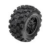 PROLINE Badlands F/R Tires MTD 12mm Black Split Six (2) for ARRMA MINI KRATON