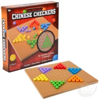 TOY NETWORK  10" Wooden Chinese Checkers