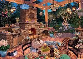 RAVENSBURGER 1000-PIECE PUZZLE The Garden Kitchen