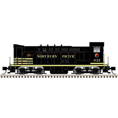 ATLAS N Baldwin VO1000 - LokSound and DCC - Master(R) Gold -- Northern Pacific #415 (black, yellow)