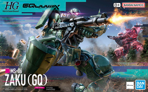 BANDAI 1/144 HGGQ Zaku (GQ) "Gundam GQuuuuuuX"