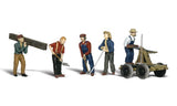 WOODLAND SCENICS O Figures: Rail Workers