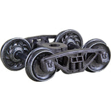 KADEE #565 HO Scale Bettendorf 50-Ton Self Centering Trucks with 33" Ribbed Back Wheels - HGC