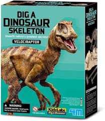 4M-Kidz Labs Dig A Dino Velociraptor