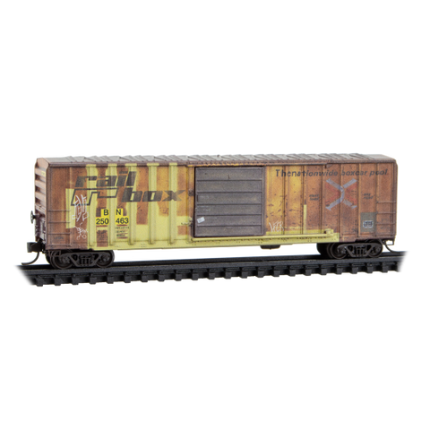 MICRO-TRAINS N Boxcar, 50' Rib Side Single Door, RBOX #250463