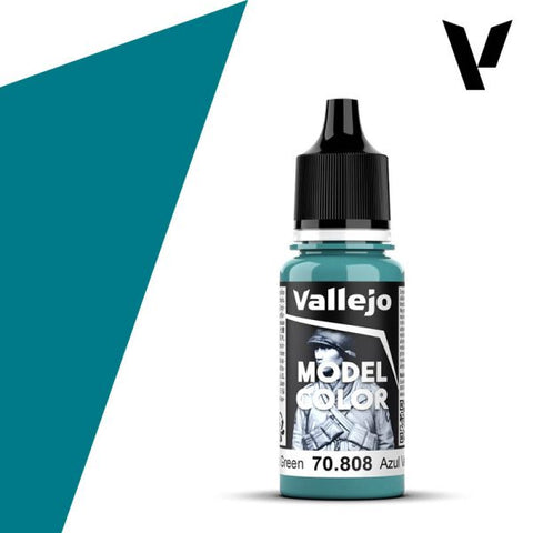VALLEJO 17ml Bottle Blue Green Model Color