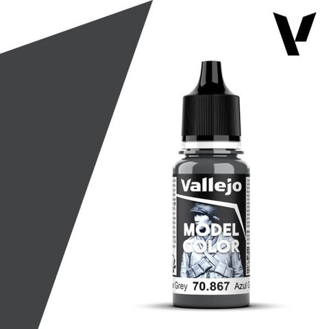 VALLEJO 17ml Bottle Dark Blue Grey Model Color
