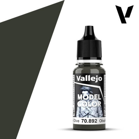 VALLEJO  17ml Bottle Yellow Olive Model Color