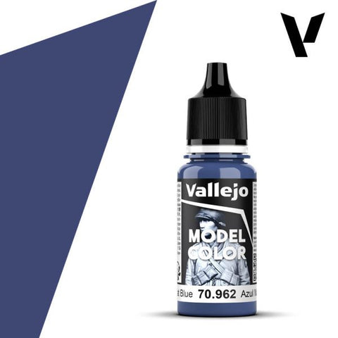 VALLEJO 17ml Bottle Flat Blue Model Color