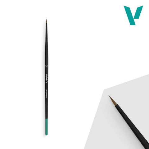 VALLEJO Pro Modeler Round 3/0 Natural Hair Brush