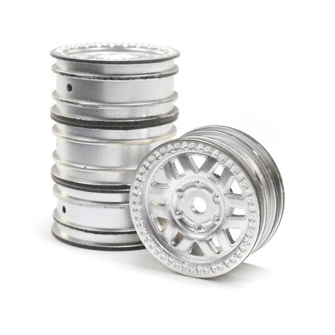 AXIAL 1.0 KMC Machete Wheels, Satin (4): SCX24