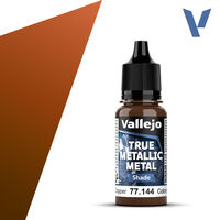 VALLEJO 	18ml Bottle Ancient Copper (Shade) True Metallic Metal