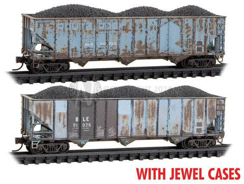 MICRO TRAINS N 100-Ton 3-Bay Open Hoppers