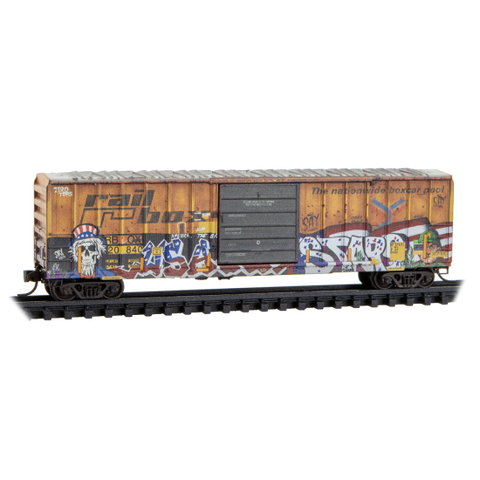 MICRO-TRAINS N Boxcar, 50' Rib Side Single Door, RBOX #20840
