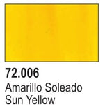 VALLEJO 18ml Bottle Sun Yellow Game Color