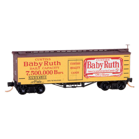 MICRO-TRAINS N Reefer, 36' Double-Sheathed, NADX #4511 (Baby Ruth #4)