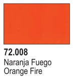 VALLEJO 18ml Bottle Orange Fire Game Color
