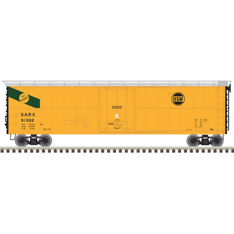 HO 50' GARX REEFER N&W #51502
