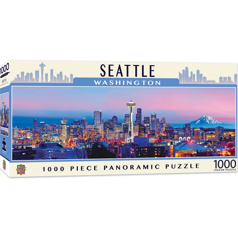 MASTER PIECES 1000-PIECE PUZZLE  Seattle, Washington Panoramic