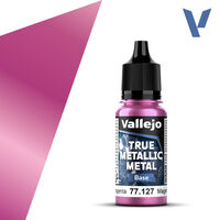 VALLEJO 18ml Bottle Crimson Magenta (Base) True Metallic Metal
