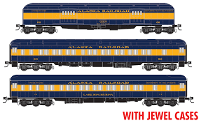 MICRO-TRAINS N Scale -Alaska 70' Heavyweight Baggage Cars