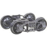 KADEE #551 HO Arch Bar Self Centering Trucks w/ 33" Ribbed Back Wheels - Metal Fully Sprung (2/pk)