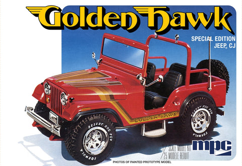 MPC  1/25 1981 CJ Golden Hawk Jeep